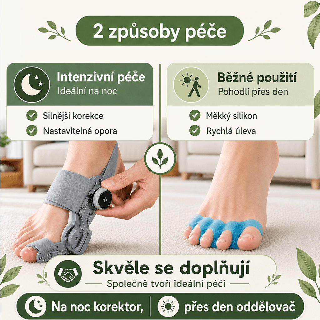 Rehabilitačná kúra na hallux valgus